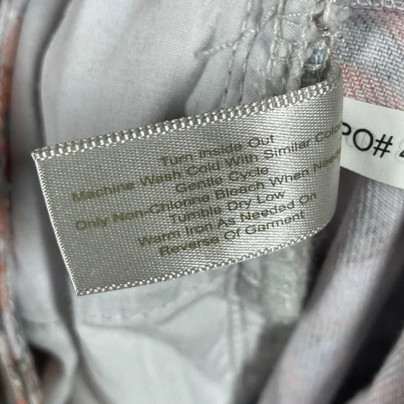 NEW Boston Proper Jeans Womens 4 brown orange aztec western preppy cowgirl - Picture 8 of 11